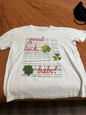 Chappell Roan “Good Luck, Babe” merch from 2024 concert